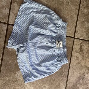 Jockey Light Blue Striped Boxers